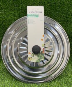 TAPA ACERO PARA OLLA 30CM 1UND