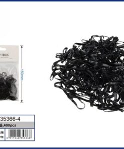 LIGA PARA CABELLO COLOR NEGRO 1UND