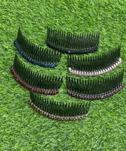 PEINETA PARA CABELLO DE RESORDES COLORES 1UND