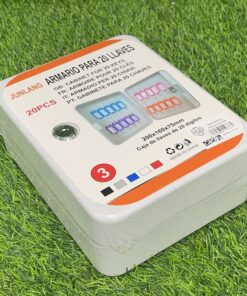 CAJA SEGURIDAD PARA LLAVES 20 ESPACIOS 20*16*7.5CM 1UND