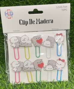 CLIP PARA LIBRO DE GATO 1UND (10PCS)