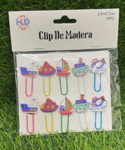 CLIP PARA LIBRO DE BOTE 1UND (10PCS)