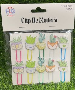 CLIP PARA LIBRO DE MACETA 1UND (10PCS)