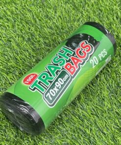 BOLSA BASURA COLOR NEGRA 70*90CM 100L 1UND (20PCS)