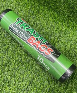 BOLSA BASURA COLOR NEGRA 100*120CM 180L 1UND (10PCS)