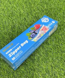 BOLSA CON CREMALLERA TALLA M 23*25CM 1UND (20PCS)