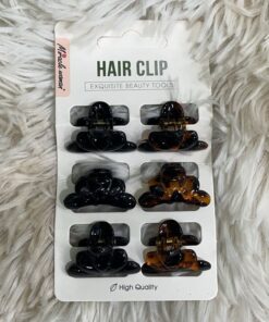 SET DE MINI PRENSA PARA CABELLO 1UND (6PCS)