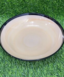 PLATO CERÁMICA REDONDO DE COLORES 9" 1UND