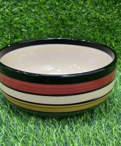 TAZA CERÁMICA DE COLORES 7" 1UND