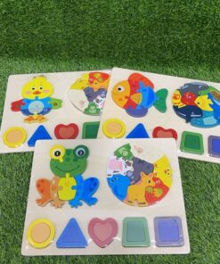 ROMPECABEZA PARA INFANTIL DE ANIMAL 30*22*0.5CM1UND