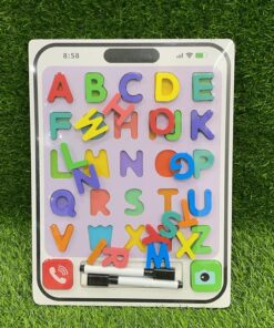 ROMPECABEZA DE ALFABETOS CON PIZARRA BLANCA 30*22.5*1CM1UND