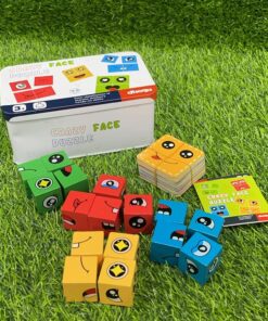 JUEGOS DE MESA CON BLOQUE DE CARA 16*10*6.5CM 1UND