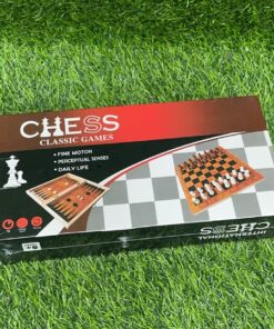 AJEDREZ PEQ. 2 IN 1 24*12.5*4CM 1UND