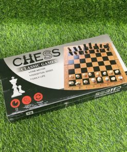 AJEDREZ MED. 2 IN 1 30*15*4CM 1UND