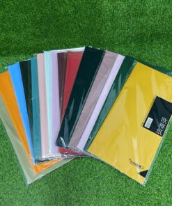 PAPEL PARA RAMO DE FLORES DE COLOR LISO 1UND (20PCS)