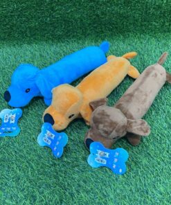 JUGUETE PARA MASCOTA DE PERRO SALCHICHA 1UND