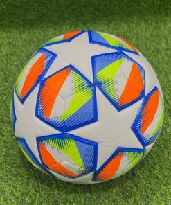 BOLA DE FOOTBALL CON DISEÑO ESTRELLA 5" 1UND