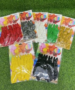 SET DE GLOBOS MATE DE COLOR LISO 12" 1UND (24PCS)