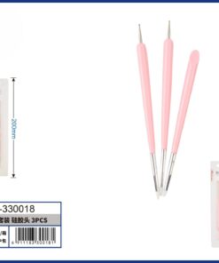 SET DE HERRAMIENTA PARA UÑA DE COLOR LISO 1UND (3PCS)