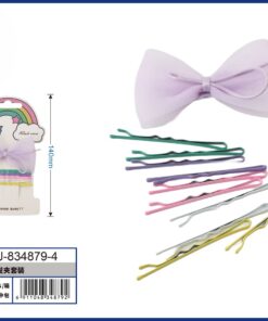 SET DE PRENSA PARA CABELLO DE LAZO COLOR MORADO 1UND (11PCS)