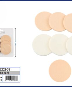 SET DE ESPONJA PARA MAQUILLAJE CIRCULAR 1UND (6PCS)