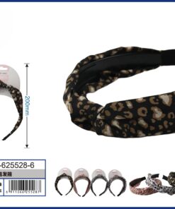 DIADEMA DE TELA ANUADA CON DIESÑOS 1UND