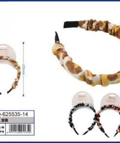 DIADEMA CON TELA CON DISEÑOS 1UND