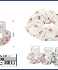 COLA DE TELA CON FLORES 1UND