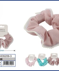 COLA DE TELA COLOR LISO CON PERLAS EN BORDE 1UND