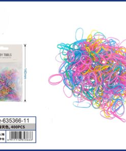 LIGAS COLORES PARA CABELLO 1UND (400PCS)