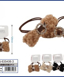 SET DE COLA PARA CABELLO PELUDO 1UND (2PCS)