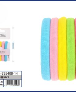 SET DE COLA PARA CABELLO DE COLOR LISO 1UND (5PCS)