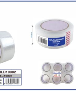CINTA ADESIVA TRANSPARENTE 48MM*80M 1UND