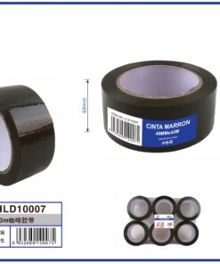 CINTA ADESIVA COLOR CAFÉ 48MM*40M 1UND