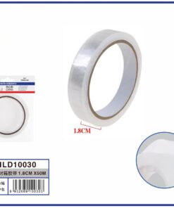 CINTA ADHESIVA TRANSPARENTE 1.8CM*50M 1UND