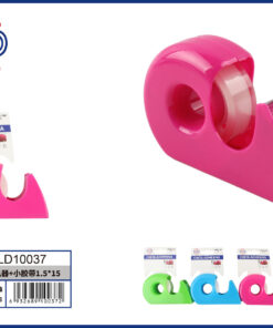 DISPENSADOR CON CINTA ADHESIVA TRANSPARENTE 1UND