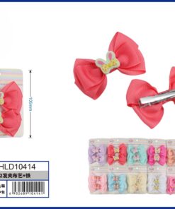 SET DE PRENSA PARA CABELLO DE LAZO CON OREJA DE CONEJO 1UND (2PCS)