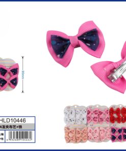 SET DE PRENSA PARA CABELLO DE DOBLE LAZO CON PUNTOS 1UND (4PCS)