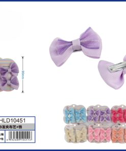 SET DE PRENSA PARA CABELLO DE DOBLE LAZO BRILLANTE 1UND (4PCS)