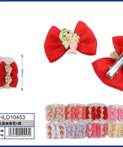 SET DE PRENSA PARA CABELLO DE LAZO DISEÑO SIRENA DE MAR 1UND (4PCS)