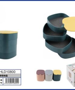 JOYERO CON ESPEJO DE 4 ESPACIOS 1UND