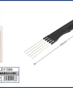 PEINE PARA CABELLO DE COLOR NEGRO 1UND