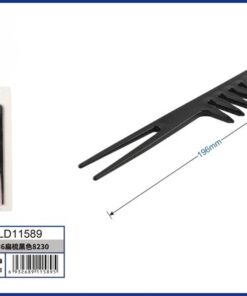 PEINE PARA CABELLO DE COLOR NEGRO 1UND