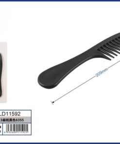 PEINE PARA CABELLO DE COLOR NEGRO 1UND