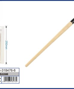 BROCHA PARA MAQUILLAJE PARA SOMBRA MANGO DE MADERA 1UND
