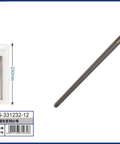 BROCHA PARA MAQUILLAJE PARA SOMBRA COLOR GRIS 1UND