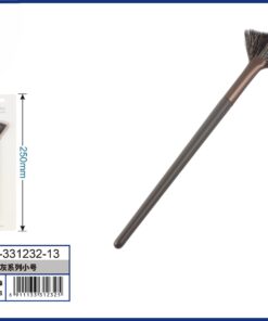 BROCHA PARA MAQUILLAJE PARA SOMBRA COLOR GRIS 1UND