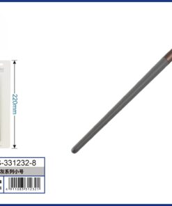 BROCHA PARA MAQUILLAJE PARA SOMBRA COLOR GRIS 1UND