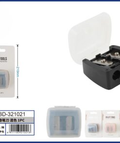 SACAPUNTA DOBLE DE COLOR LISO 1UND