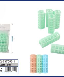 SET DE RULOS PARA CABELLO CON DIENTES 1.5CM 1UND (8PCS)